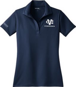 Ladies Micropique Polo, Hydroponics, Navy